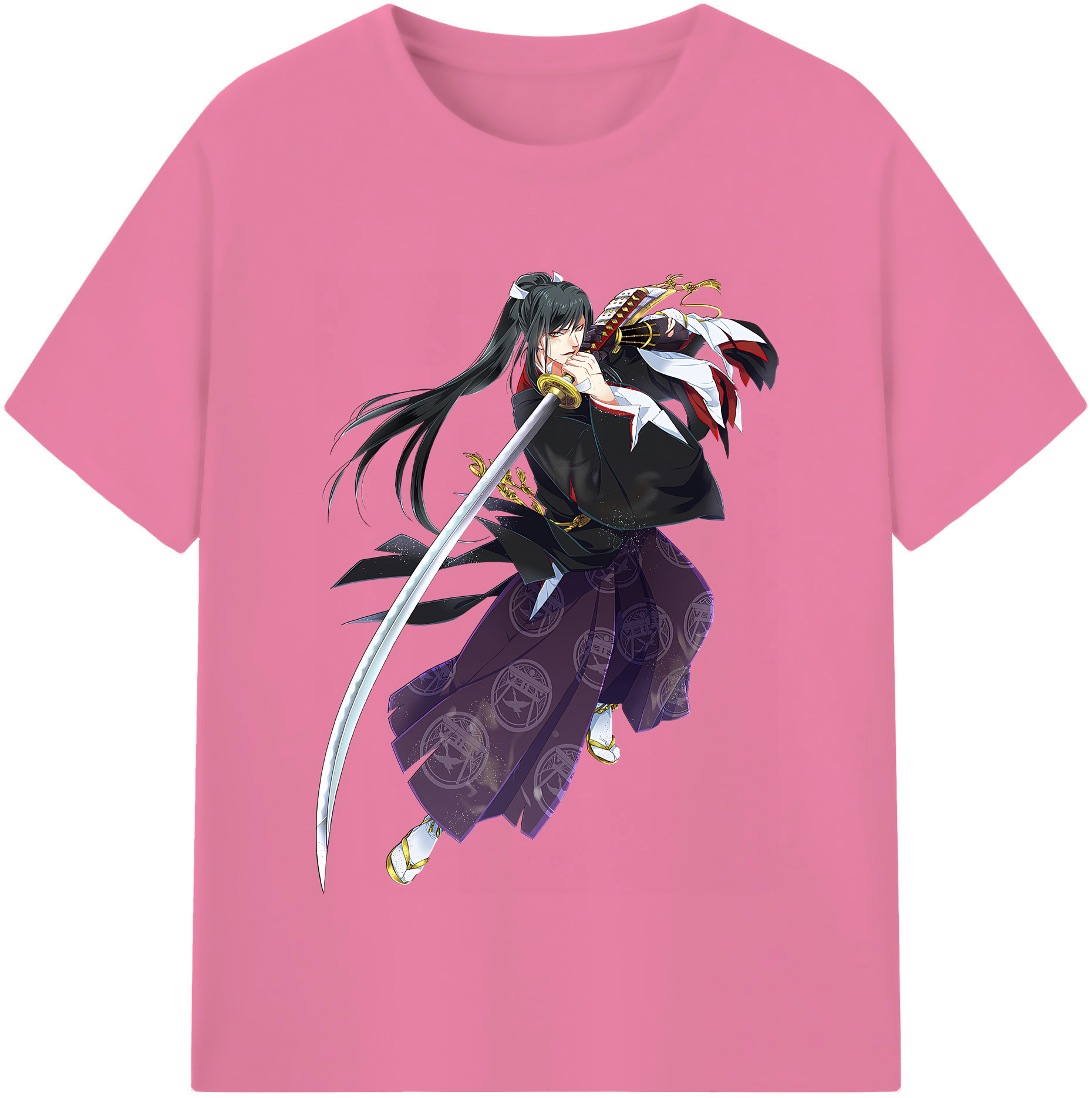 （画像用） 刀剣乱舞 Touken Ranbu 綿100％半袖Tシャツ（フロントプリント）